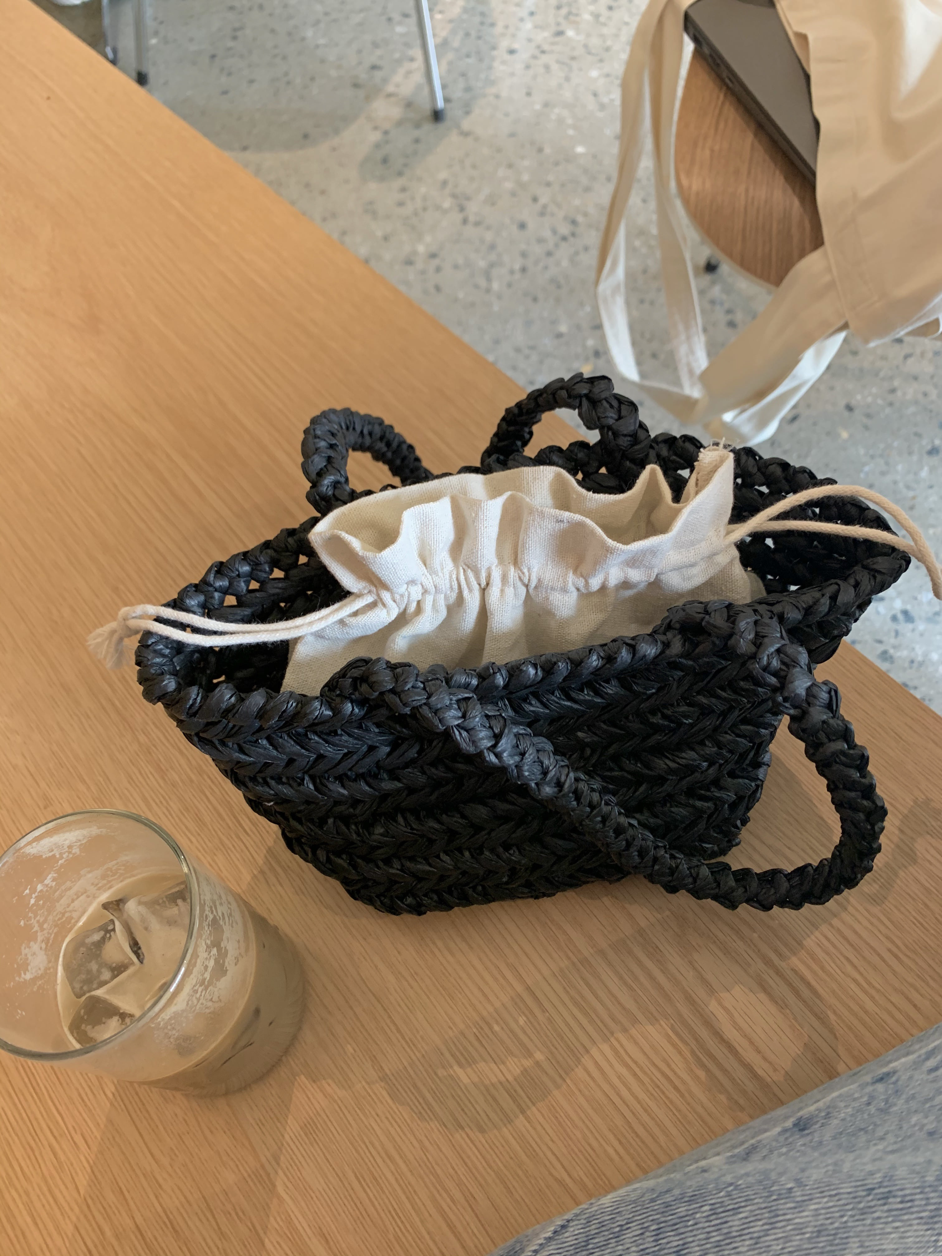mini aguja bag (black)